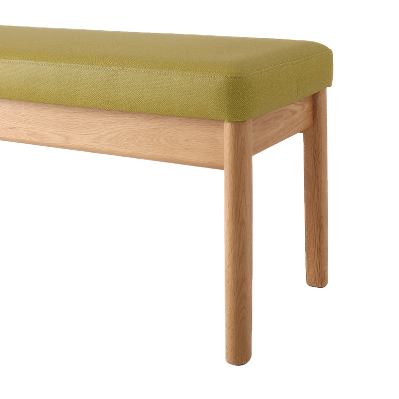 ダイニングベンチ オーラベンチ(125)NA/8041 【大型商品配送