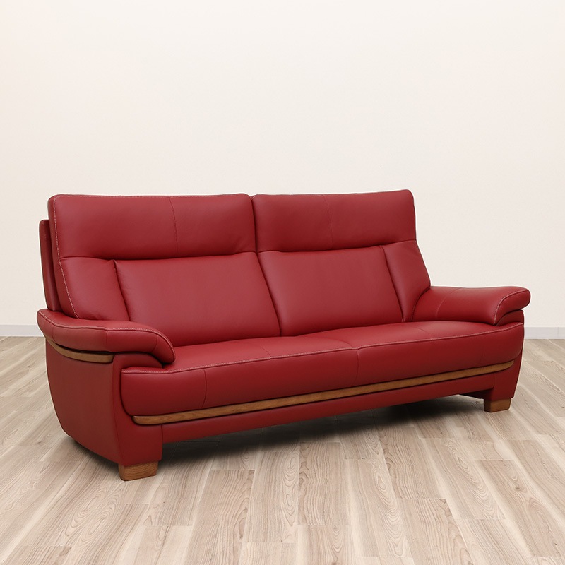 3人掛ソファ ZETA neo ロータイプ(SH390mm) Z175Model 張地ストラダ革