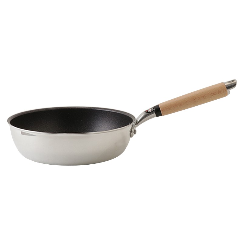 【すぐに発送】希少　IH対応　両面焼きフライパン　24cm フライパン 極ふかみIH深型フライパン24cm 【ガス・IH対応】の通販