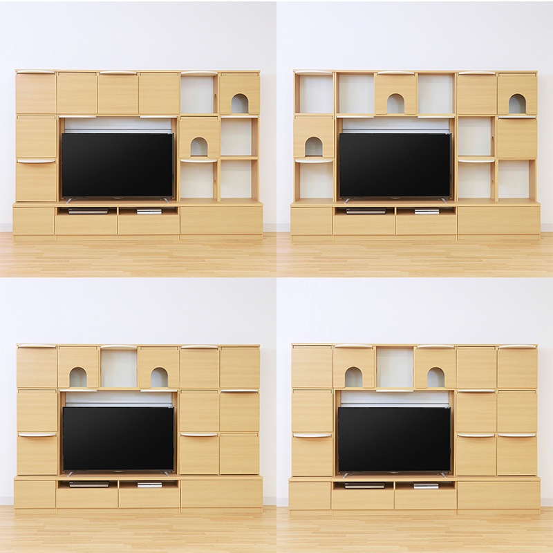 ケージ用オープンラック ニャコモ NCM-1890 NA 白井産業【お客様