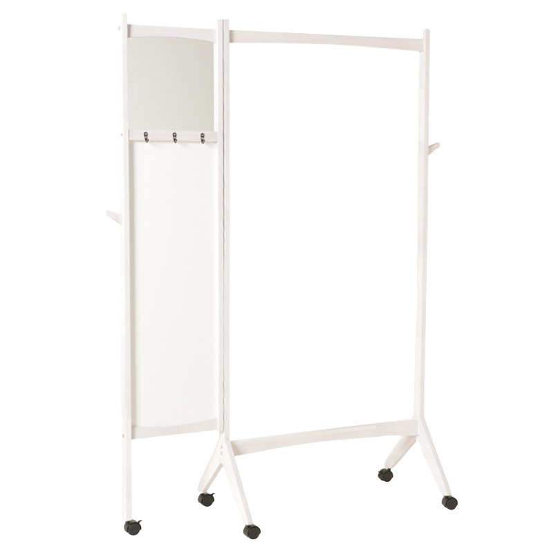 スタンドミラー IFM-3909WH Hanger Mirror 【お客様組立商品】の通販