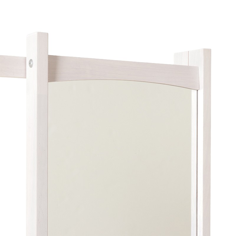 スタンドミラー IFM-3909WH Hanger Mirror 【お客様組立商品】の通販
