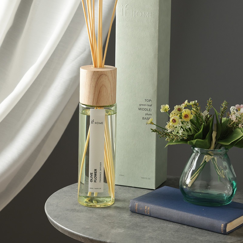 次回入荷未定】リードディフューザー IF Nordic GN Olive Flower の