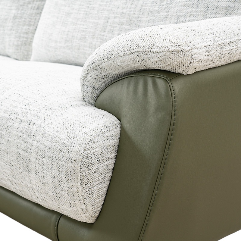 【tomo】カウチソファー本体 カウチソファ CANON 13424 1.5ER+1.5COUL MGA06/NW532 silver green
