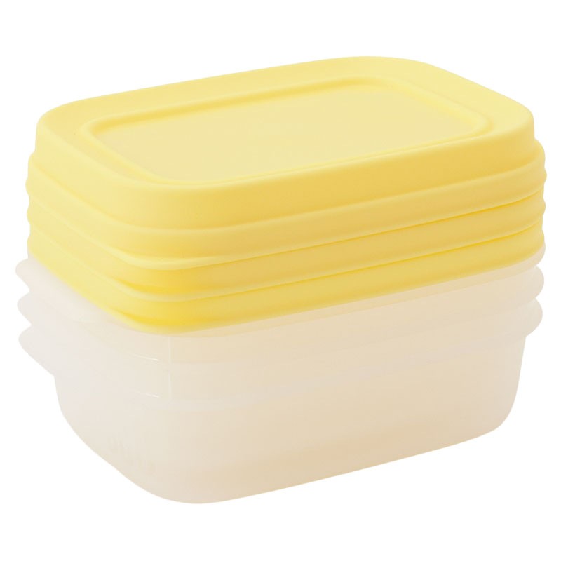 保存容器 ライトパック セカンド300-3P YEの通販｜東京インテリア公式通販