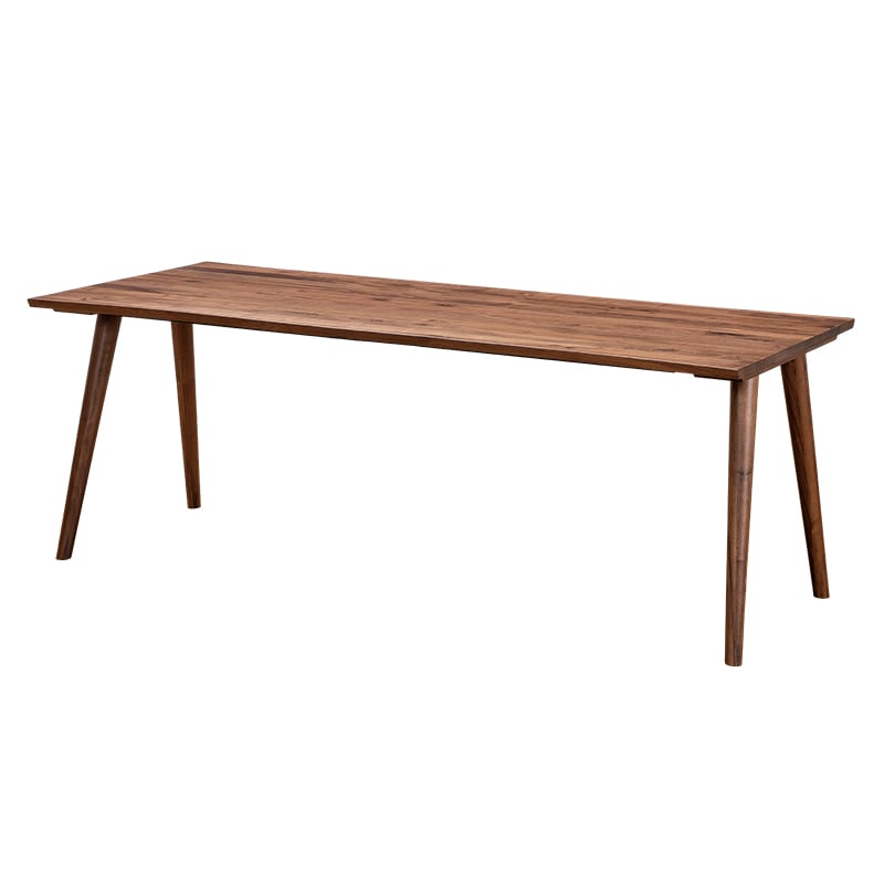 ダイニングテーブル（if NEST）FENIX2 165~200TOP WN + 脚 V-SHAPE WN