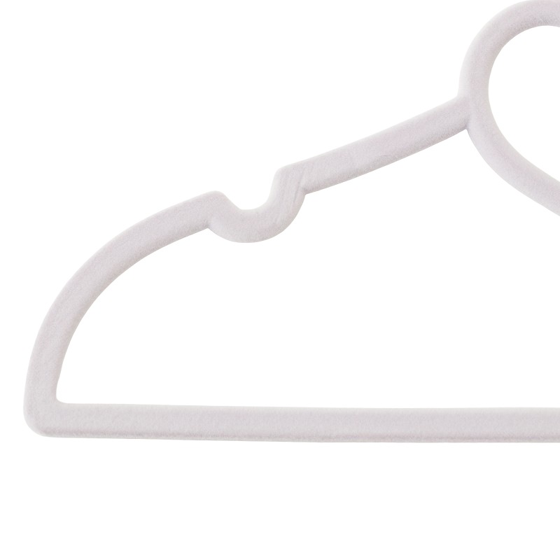 キッズハンガー5P IF ハートが可愛い起毛ハンガー PHA06711 5本セット