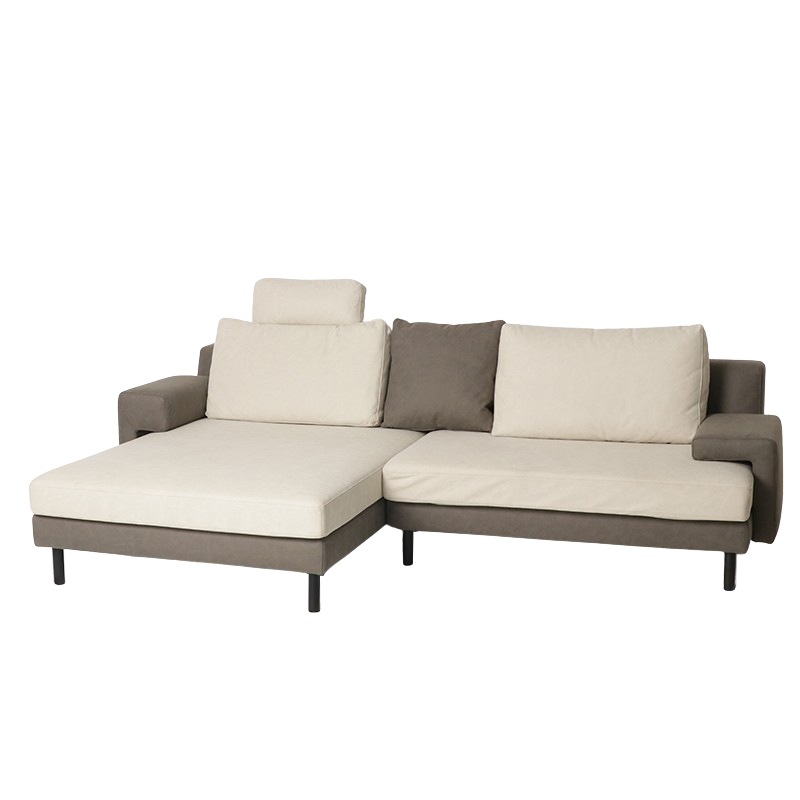 ソファ2点セット エレッタ アームレスソファ1300+アームレスシェーズ