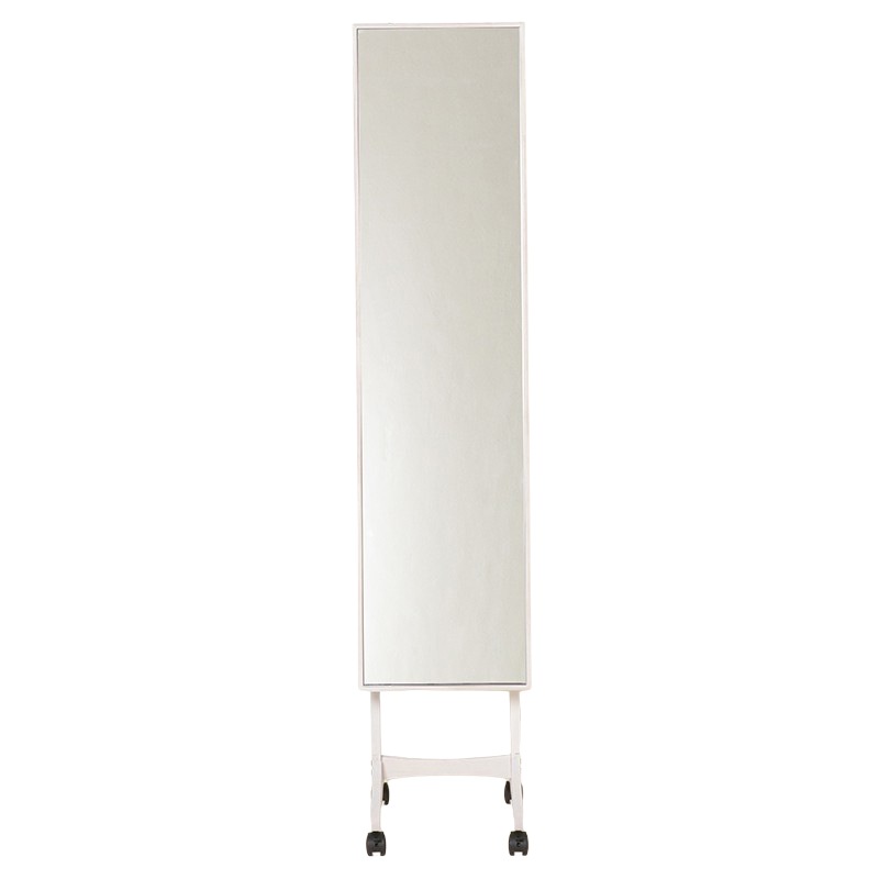 スタンドミラー IFM-3910WH Caster Mirror 【お客様組立商品】の通販