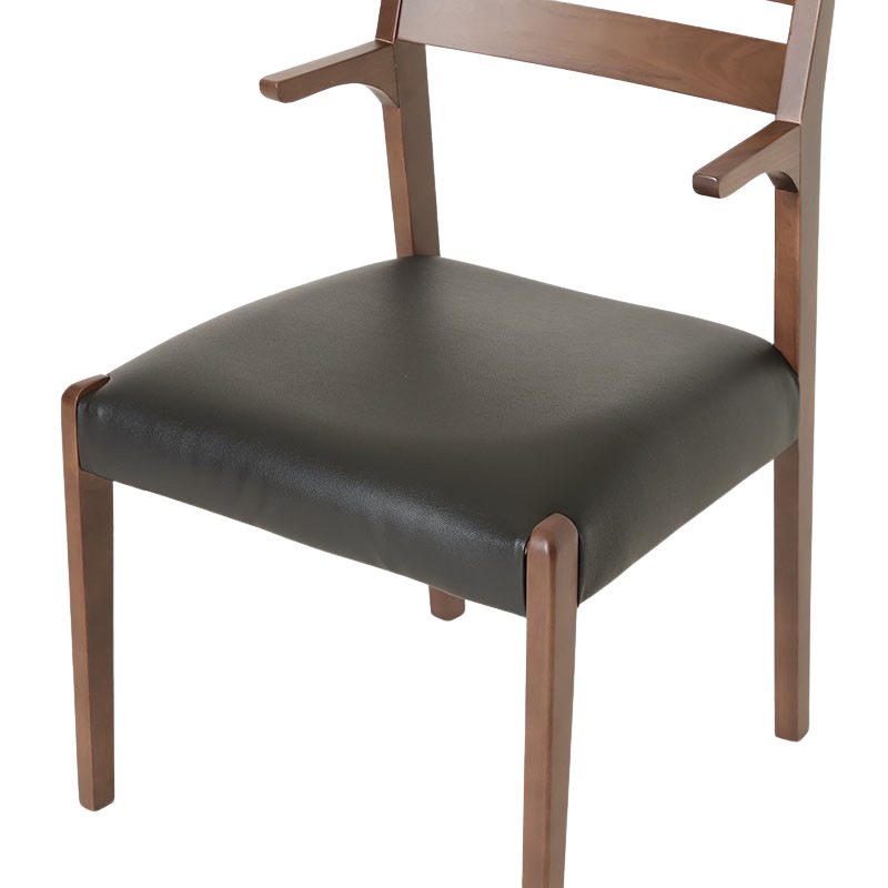 ダイニング5点セット シモーニ テーブルT371 150 WN/BK + チェア