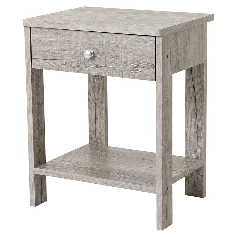 サイドテーブル IF-GYST44 GY【お客様組立商品】の通販｜東京