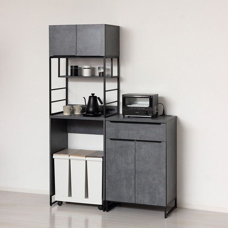 ダイニングボード 49215 IFクレデンツァ1860C CBK【お客様組立商品】の