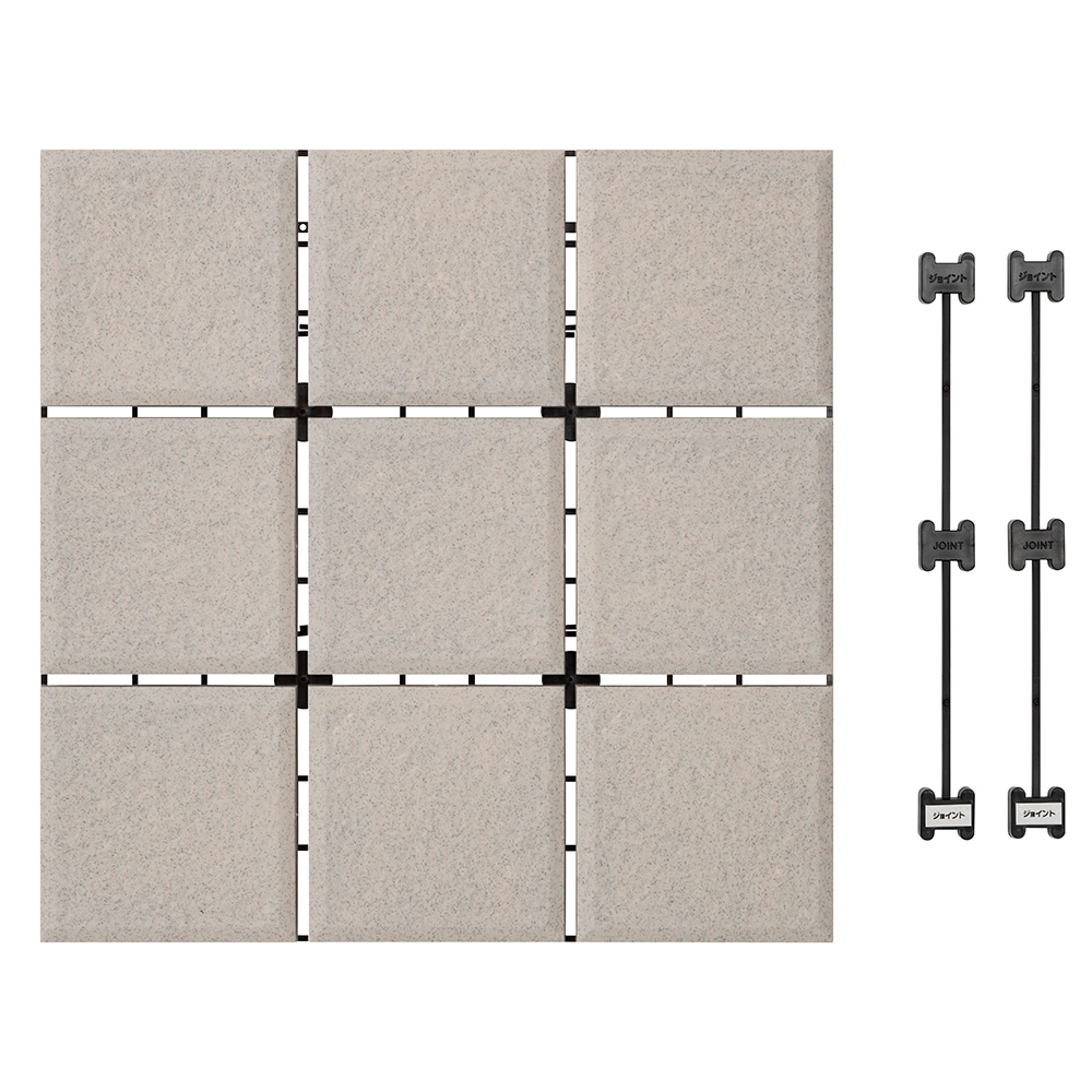 プラデッキ ベージュ 9枚ｾｯﾄ MIT-JD02BE/9S 【色や質感の違いによる