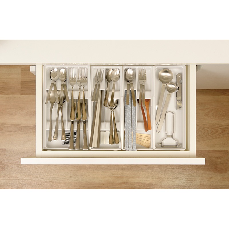 トトノ 引き出し用カトラリースタンドR WHの通販｜東京インテリア公式通販