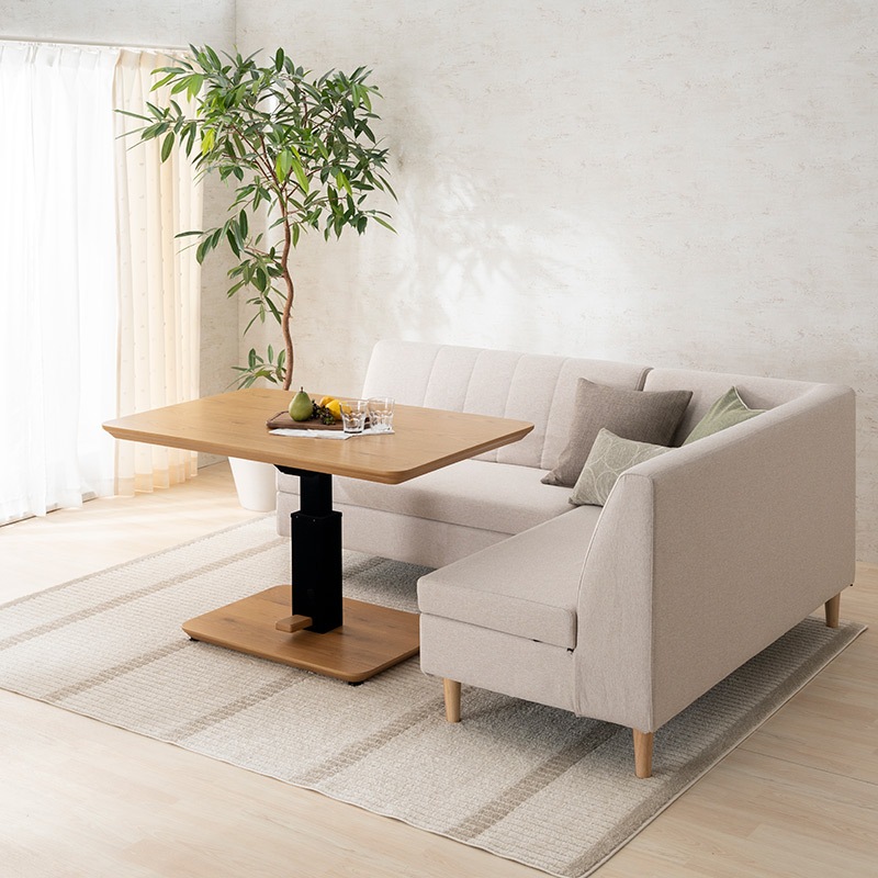 昇降暖卓 LDT-カドルテーブル 120NT【大型商品配送】※納期4週間～の