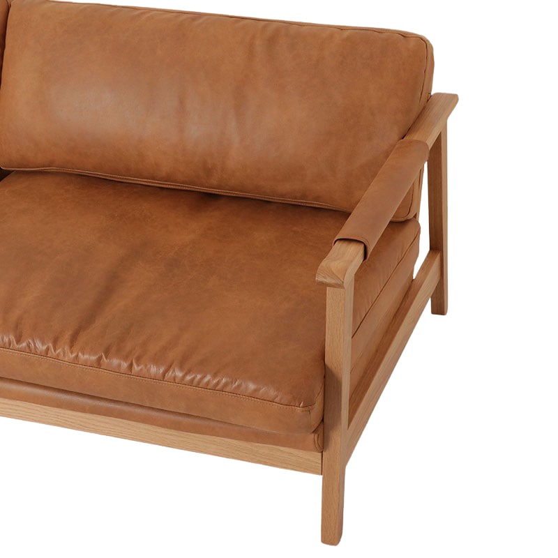 3人掛ソファ ベイク 3Pミドル CAM キャメル【大型商品配送】の通販