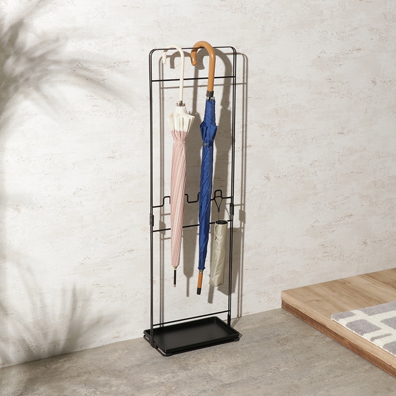 傘立て IF アンディ ハイタイプ BK【if Home】【お客様組立商品】の