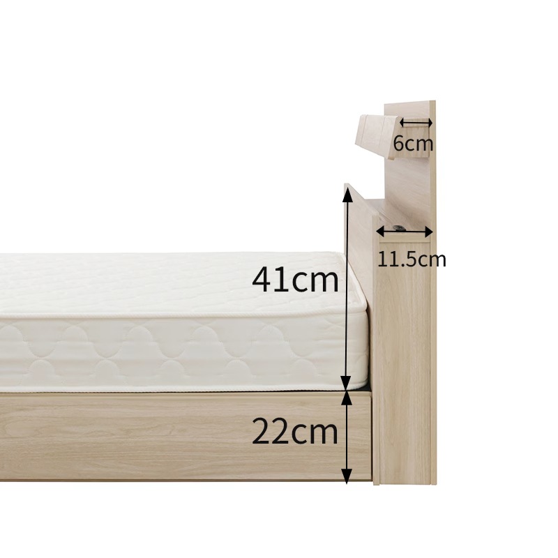 ベッドフレーム TK24042BX NA【大型商品配送】※4サイズ有の通販｜東京