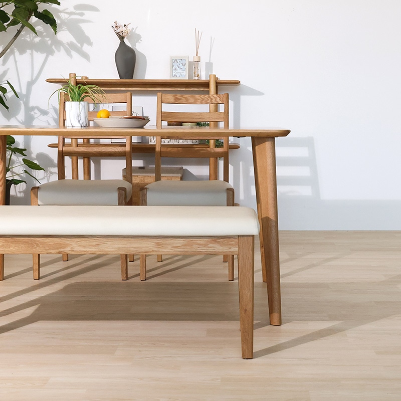 ダイニングテーブル（if NEST）VICTORIA2 135~150DT OAK【大型商品配送