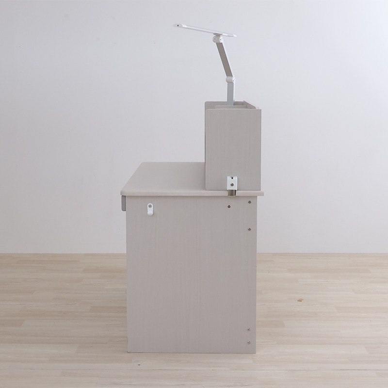 【Karnさん専用新品未開封】テレワークデスク デスク(ZK001 95 LBR) <N>(デスク ライトブラウン): デスク