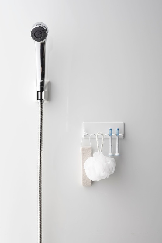 マグネットバスルーム歯ブラシホルダー5連タワーの通販｜東京