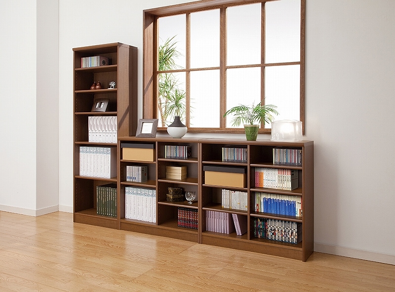 ①オープン本棚 本収納 NC1890F LN ライトナチュラル 幅86.5cm お客様組立商品】オープンラック エースラック/カラーラック AR1890F