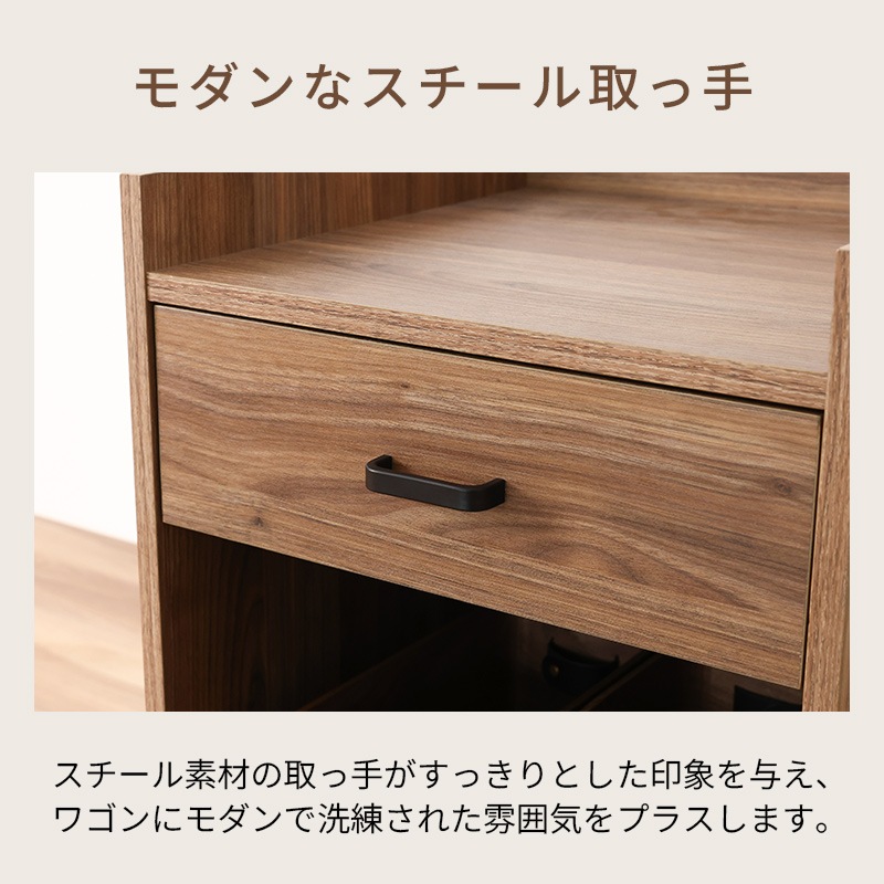 デスク3点セット IF ボルトEZ WAL/BK【お客様組み立て商品】の通販