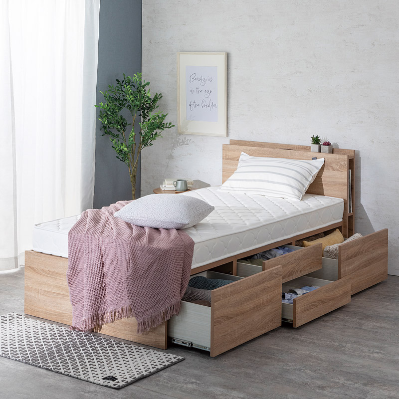 ベッドフレーム スパロー※ベッドフレームのみ【大型商品配送】の通販