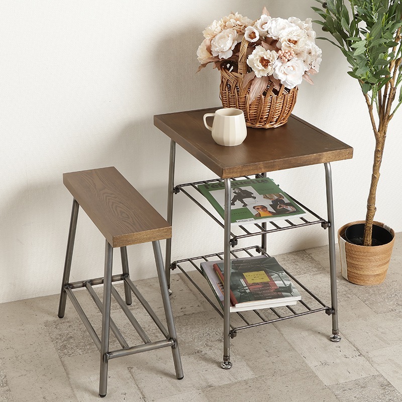 ハンドメイド シェルフベンチ ※おまけ付き CORNICE LDベンチ121 - 広松木工