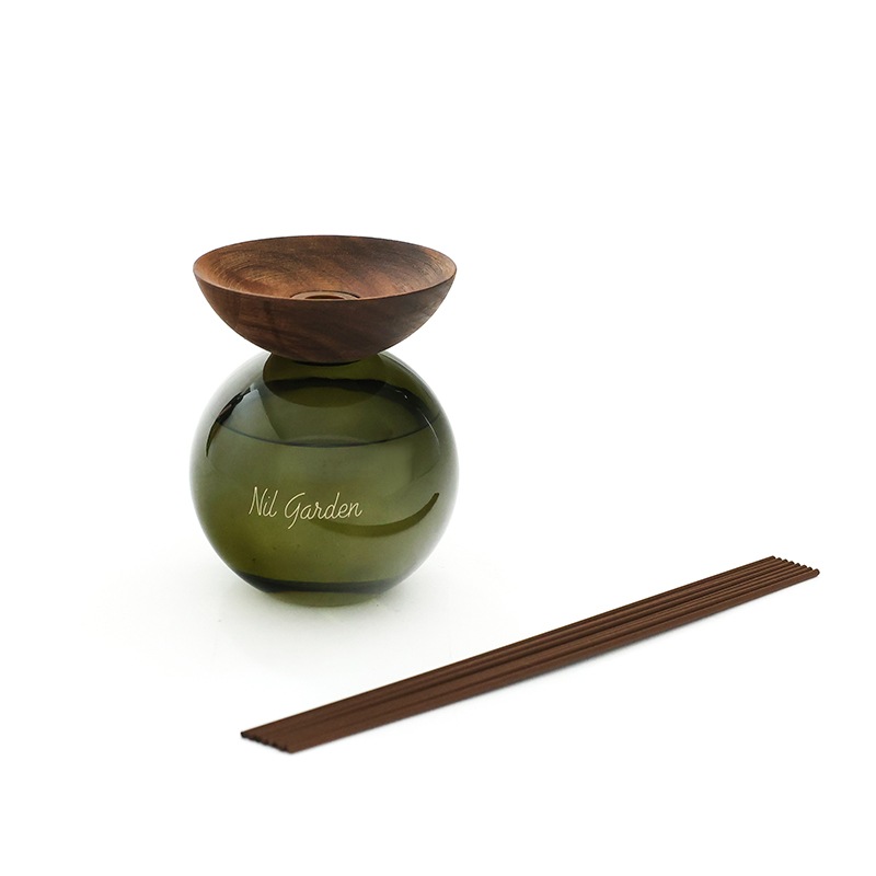 p*g様 DeliciousTaylormade もののけWoodnBird 次回入荷未定】リードディフューザー IF CIAWOOD ROUND NILGARDEN GN
