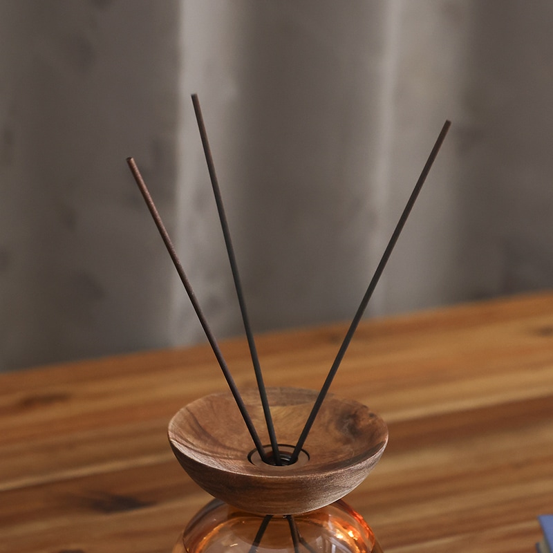 次回入荷未定】リードディフューザー IF CIAWOOD ROUND KINMOKUSEI GY