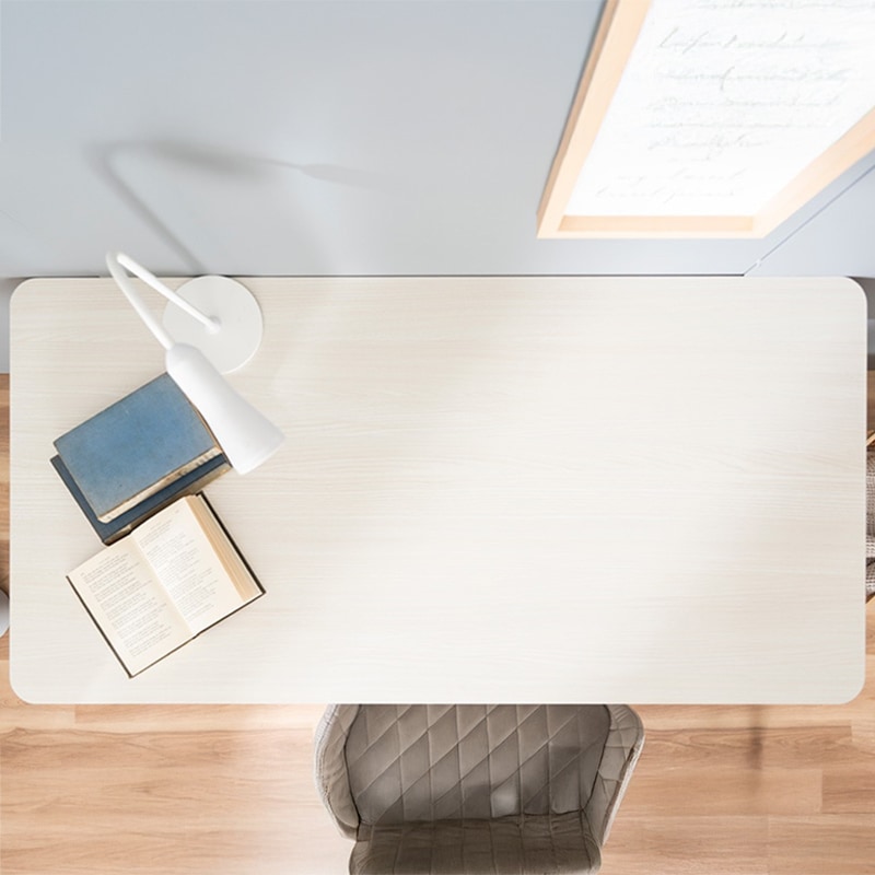 兼用デスク IF ヒュミュー WH/NA【お客様組立商品】の通販｜東京