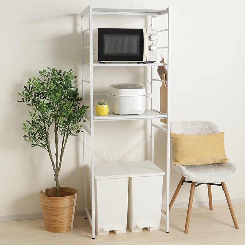 NOCE レンジラック レンジラックL【送料無料】 2ウォールナット/ブラック | NOCE