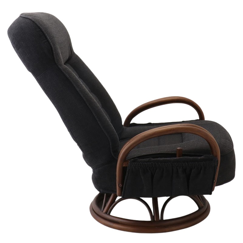 リクライニングチェア RAG-791 BK【お客様組立商品】の通販｜東京