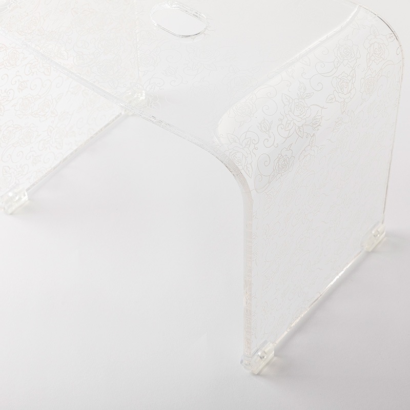 バスチェア クリアローズ W ホワイト ※3サイズ有の通販｜東京