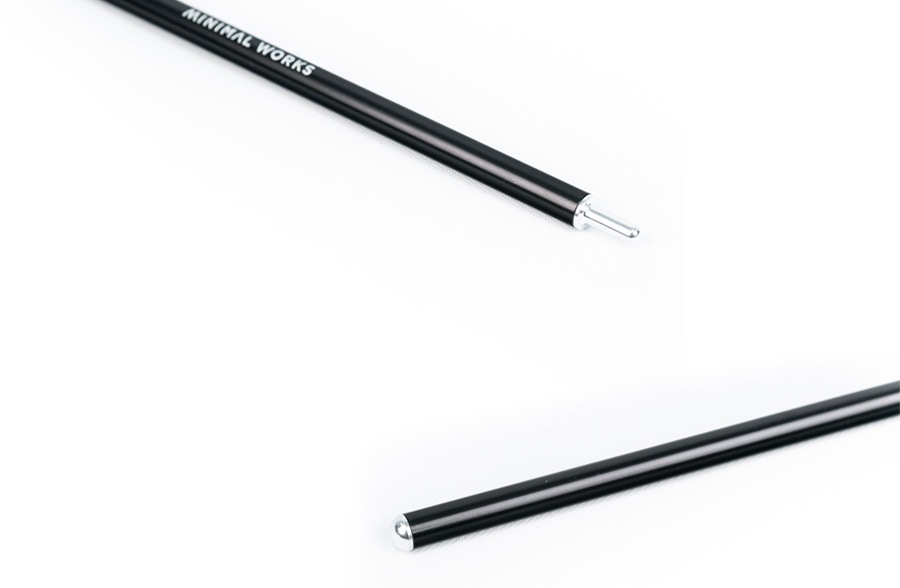 JACK SHELTER SIDE POLE -Black/2ea | すべての商品 | Tiger