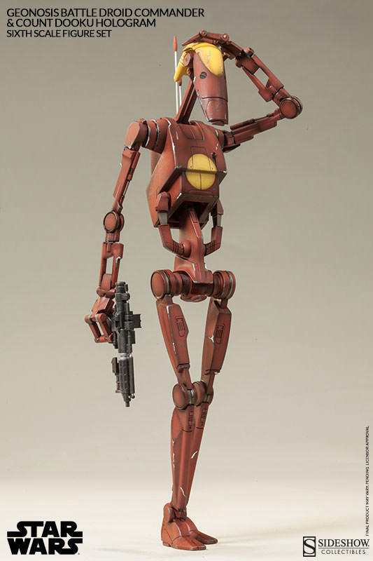 1/6スケールフィギュア ジオノーシス・バトル・ドロイド・コマンダー