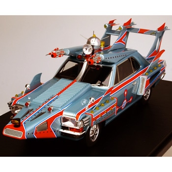 ウルトラマンタロウ ZAT ウルフ777 1/18レジンモデル クリアケース付き