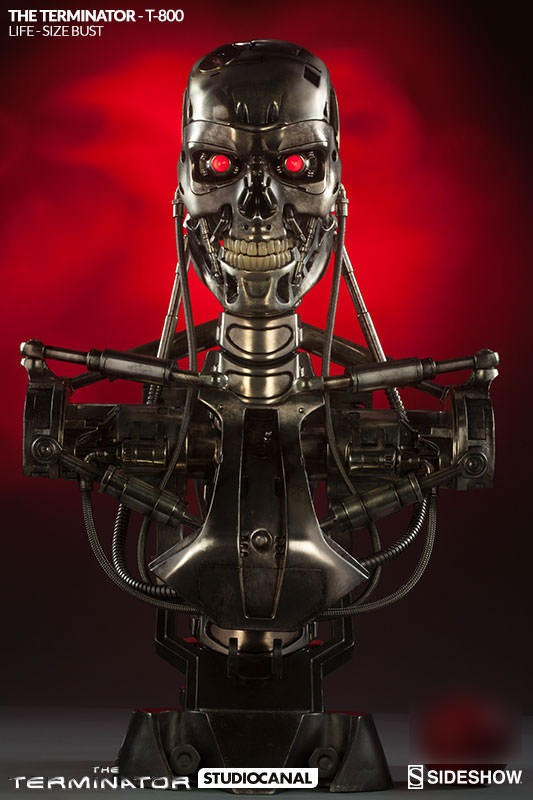 追加画像 等身大 ターミネーター3 シリコンバスト T3 シュワルツェ