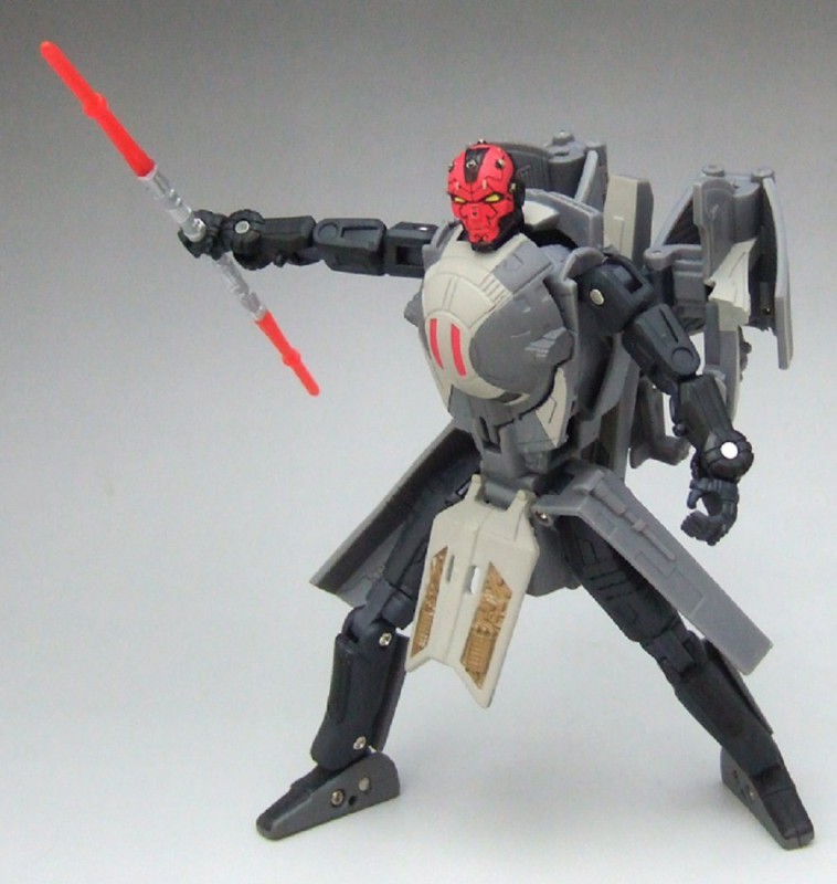 雑誌で紹介された STAR ダース・モール/シス・インフィル トランスフォーマー WARS SF・ファンタジー・ホラー