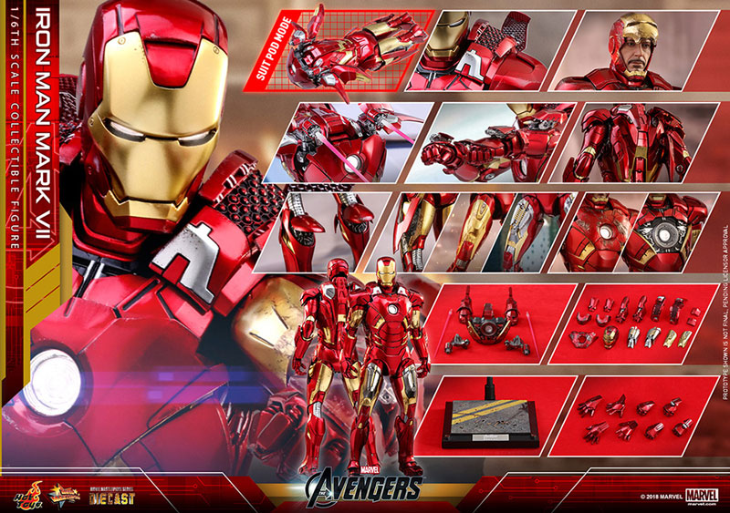 ムービー・マスターピース DIECAST アベンジャーズ 1/6アイアンマン