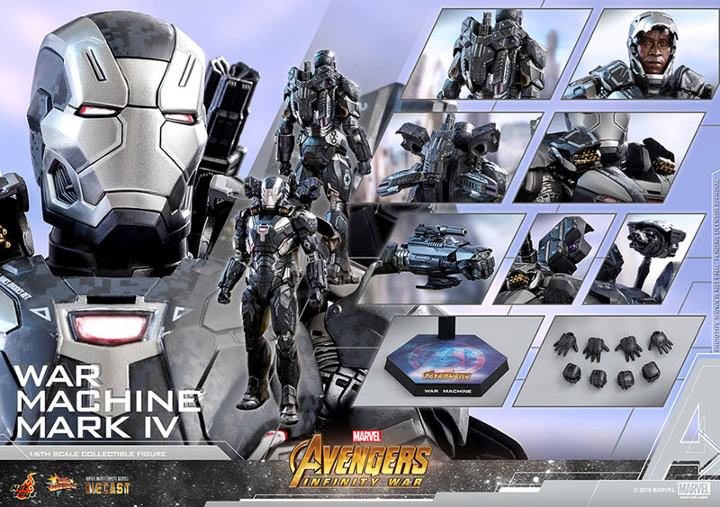 ムービー・マスターピース DIECAST アベンジャーズ ウォーマシン・マーク2 ムービー・マスターピース DIECAST】『アイアンマン3』1／6
