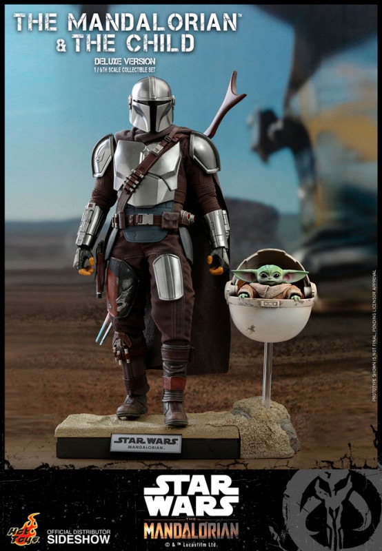 テレビ・マスターピース 1/6スケールフィギュア マンダロリアン＆ザ