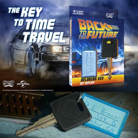 バック・トゥ・ザ・フューチャー/ デロリアン キー 1/1スケール レプリカ