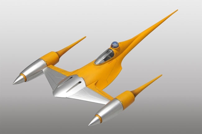 1/72プラスチックモデル組立キット ナブー・スターファイター