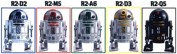 R2 マグネット コレクション（5個パック）