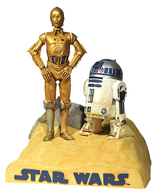 アメリカ限定　R2-D2&C-3POソフビバンク アメリカ限定R2-D2&C-3POソフビバンク