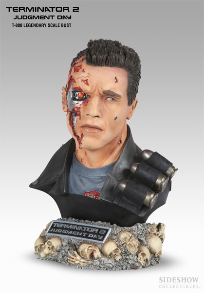 ターミネーター2 T-800 レジェンドリースケールバスト