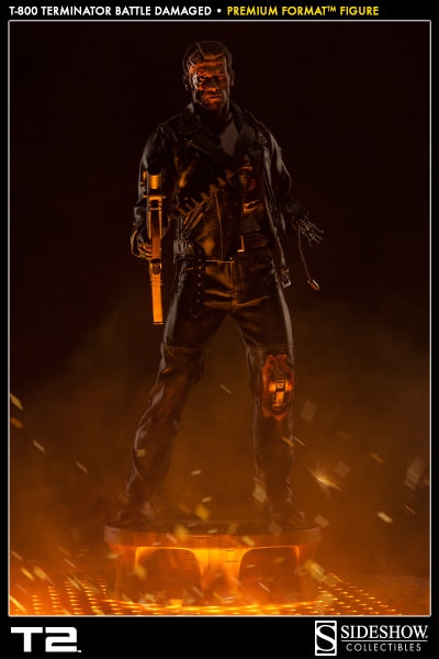T-800 バトルダメージ】EX版 プレミアム・フォーマット SIDESHOW 1/4