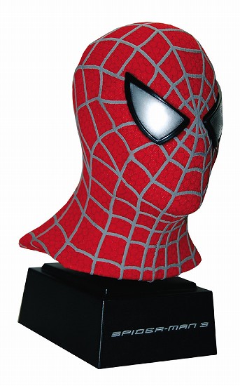 スパイダーマン3 オリジナルマスクモールド スパイダーマン3 ミニスケールマスク
